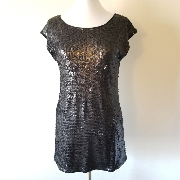 LC Lauren Conrad Tops - SOLD 💫 Lauren Conrad Black Sequin Top 8